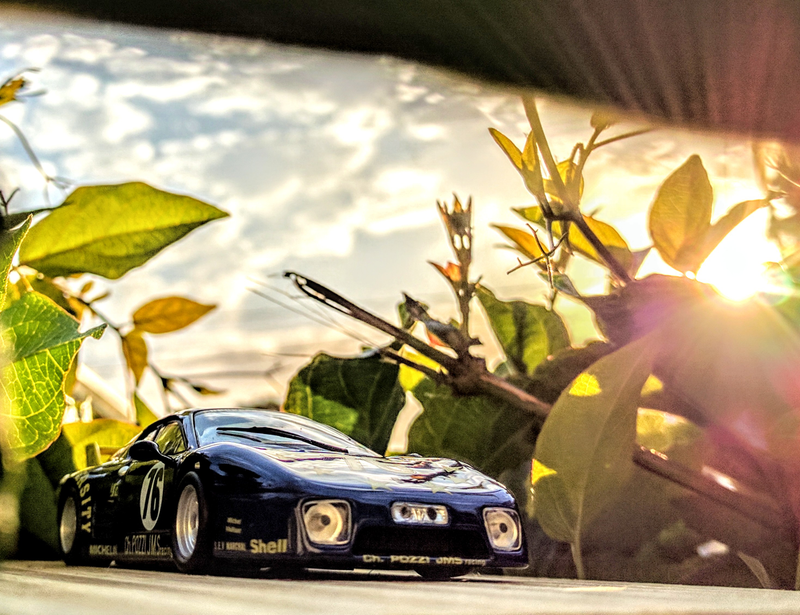 Illustration for article titled Ferrari's Blue Whale Boxer: Pozzi 512BB/LM, Le Mans 1980